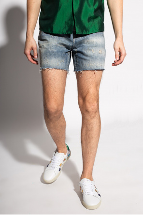 Denim shorts Saint Laurent - Черевики замш saint laurent